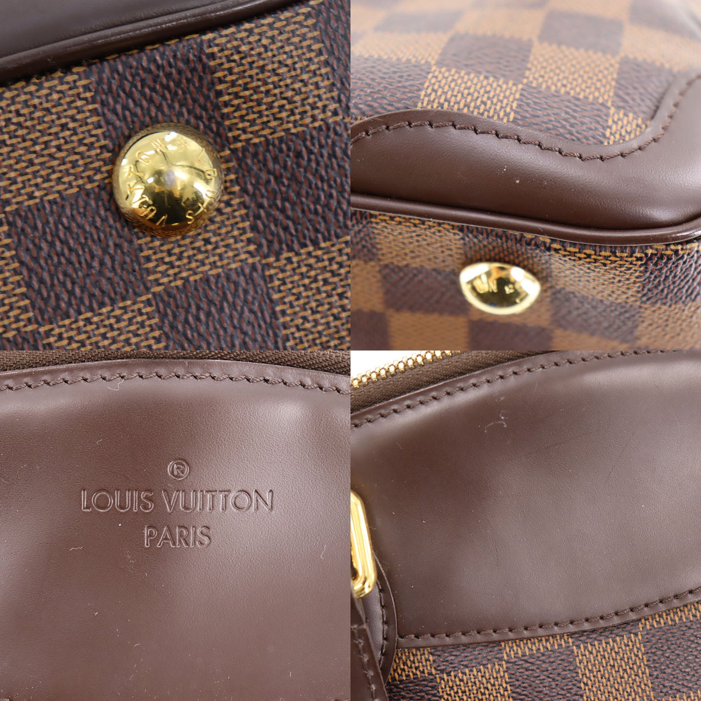 LOUIS VUITTON LV Verona PM Shoulder Handbag Damier N41117 #AH703