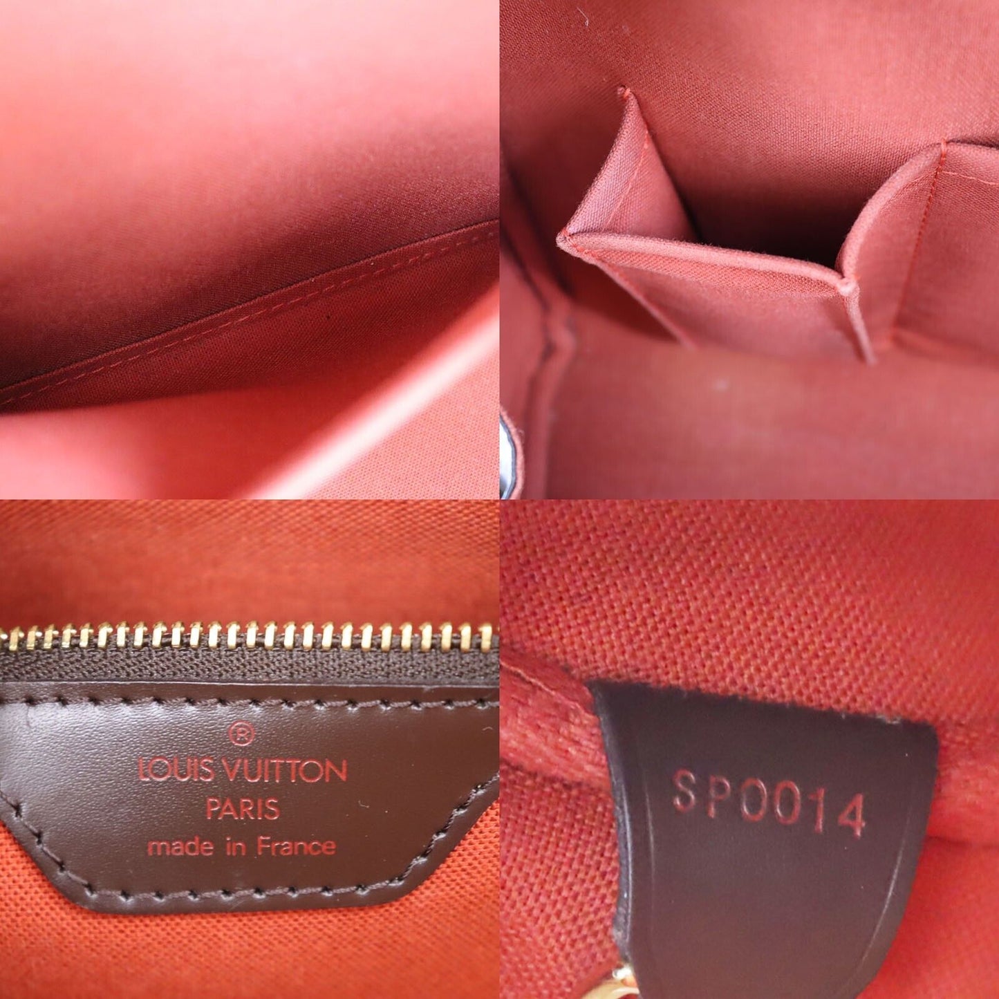 LOUIS VUITTON Nolita Handbag Damier Brown N41455 #AG556