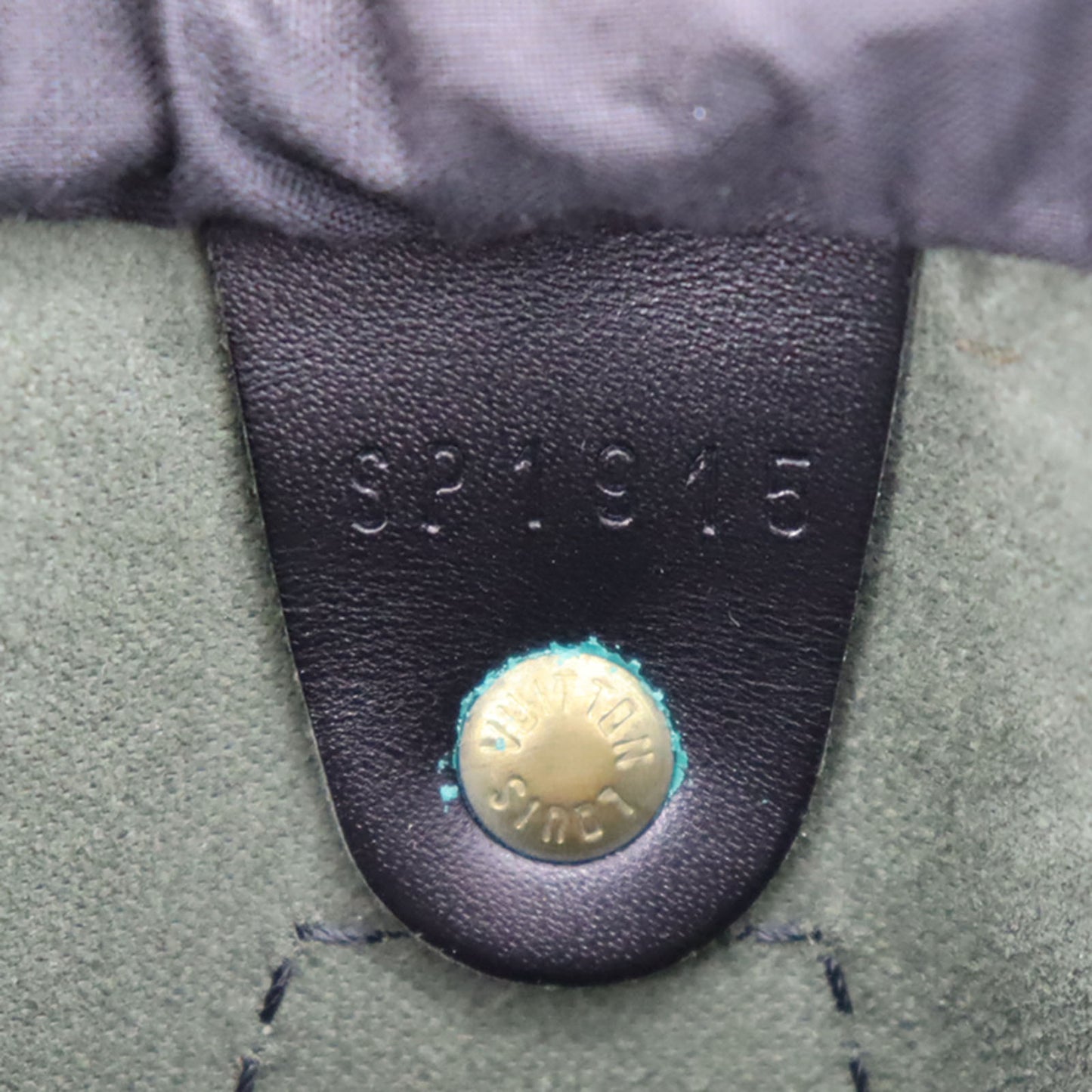 LOUIS VUITTON Speedy 25 Handbag Epi Leather Black M59032 #AG470