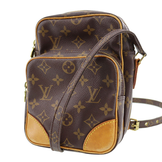 LOUIS VUITTON Amazon Shoulder Bag Monogram Brown M45236 #AG878