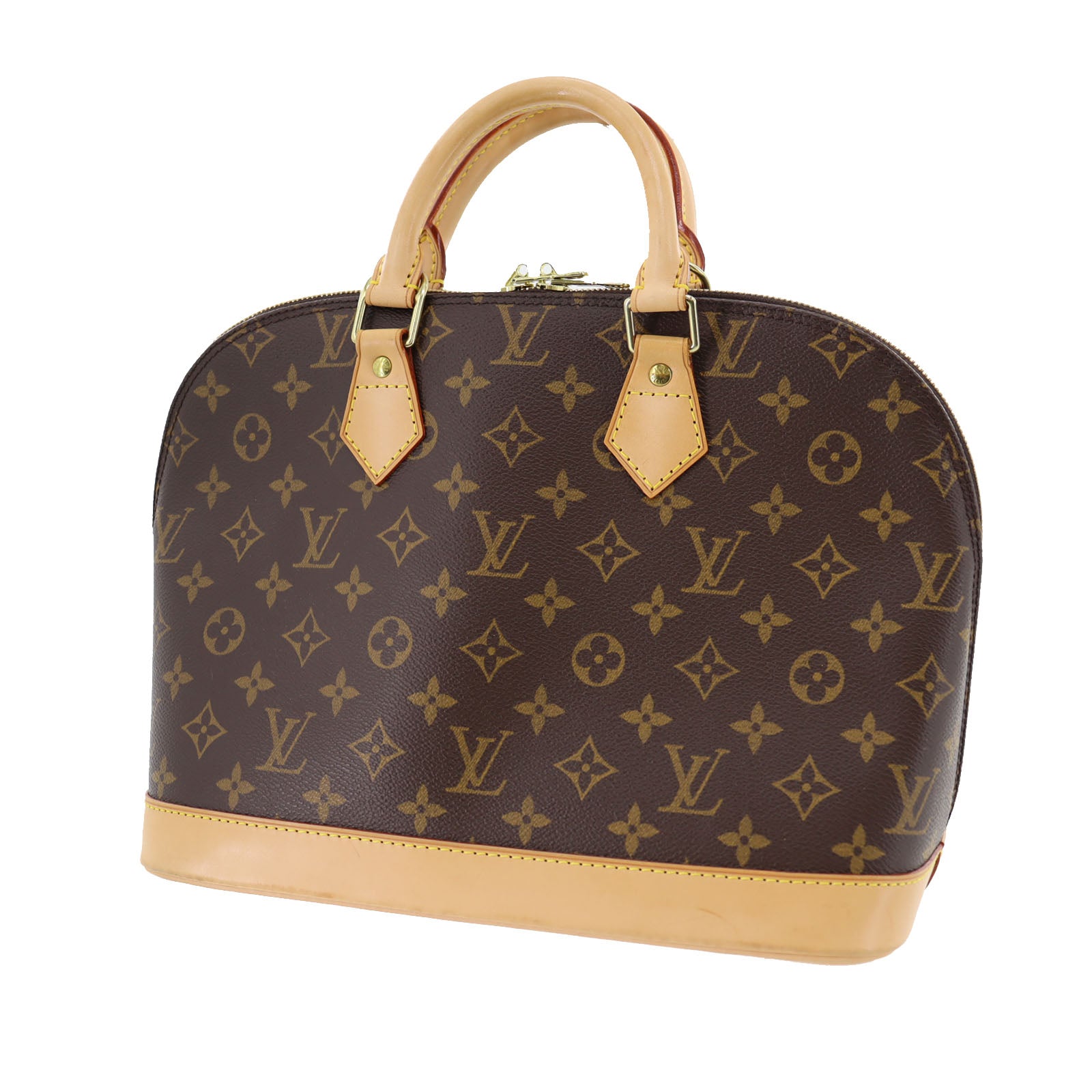 Louis Vuitton Alma Handbag Monogram Canvas BB Brown