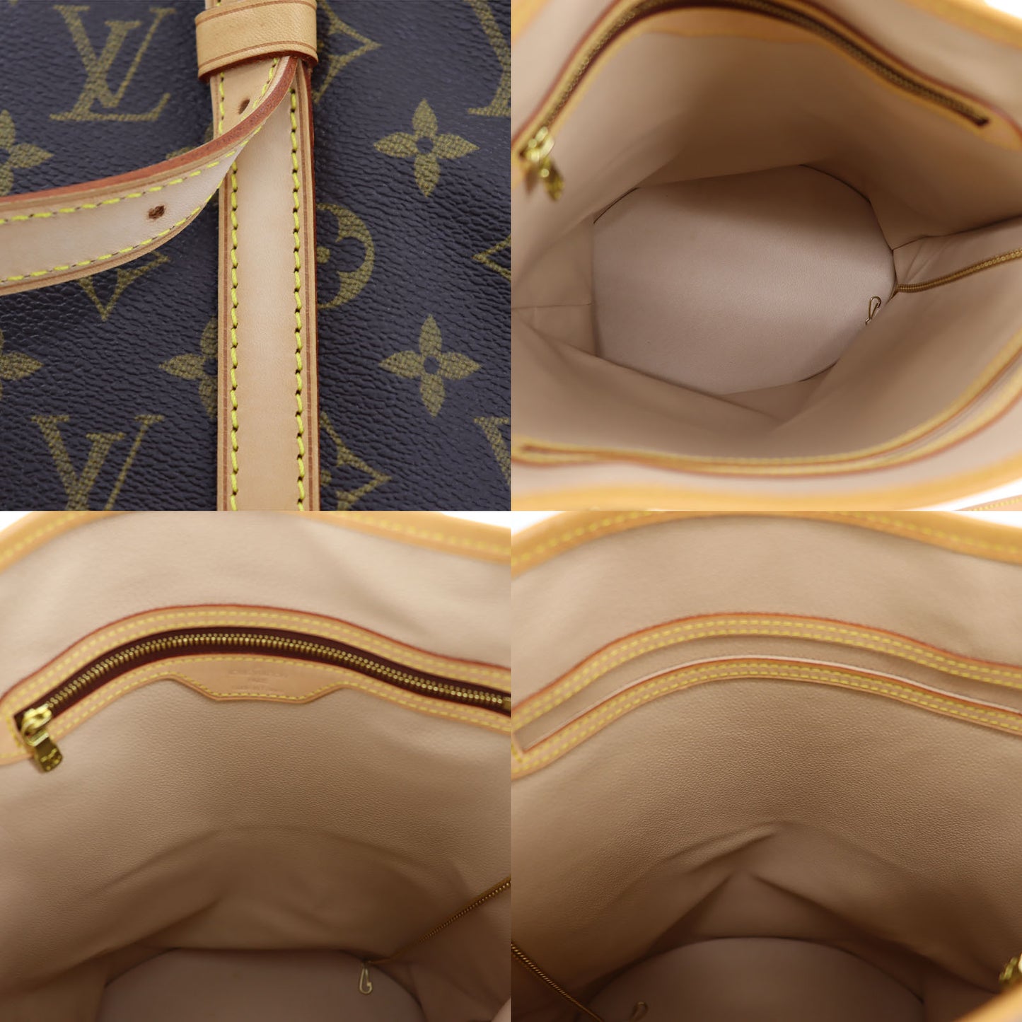 LOUIS VUITTON Bucket GM Shoulder Tote Bag M42236 #BG758