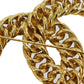 CHANEL CC Logos Pin Brooch Gold Plated #CD745