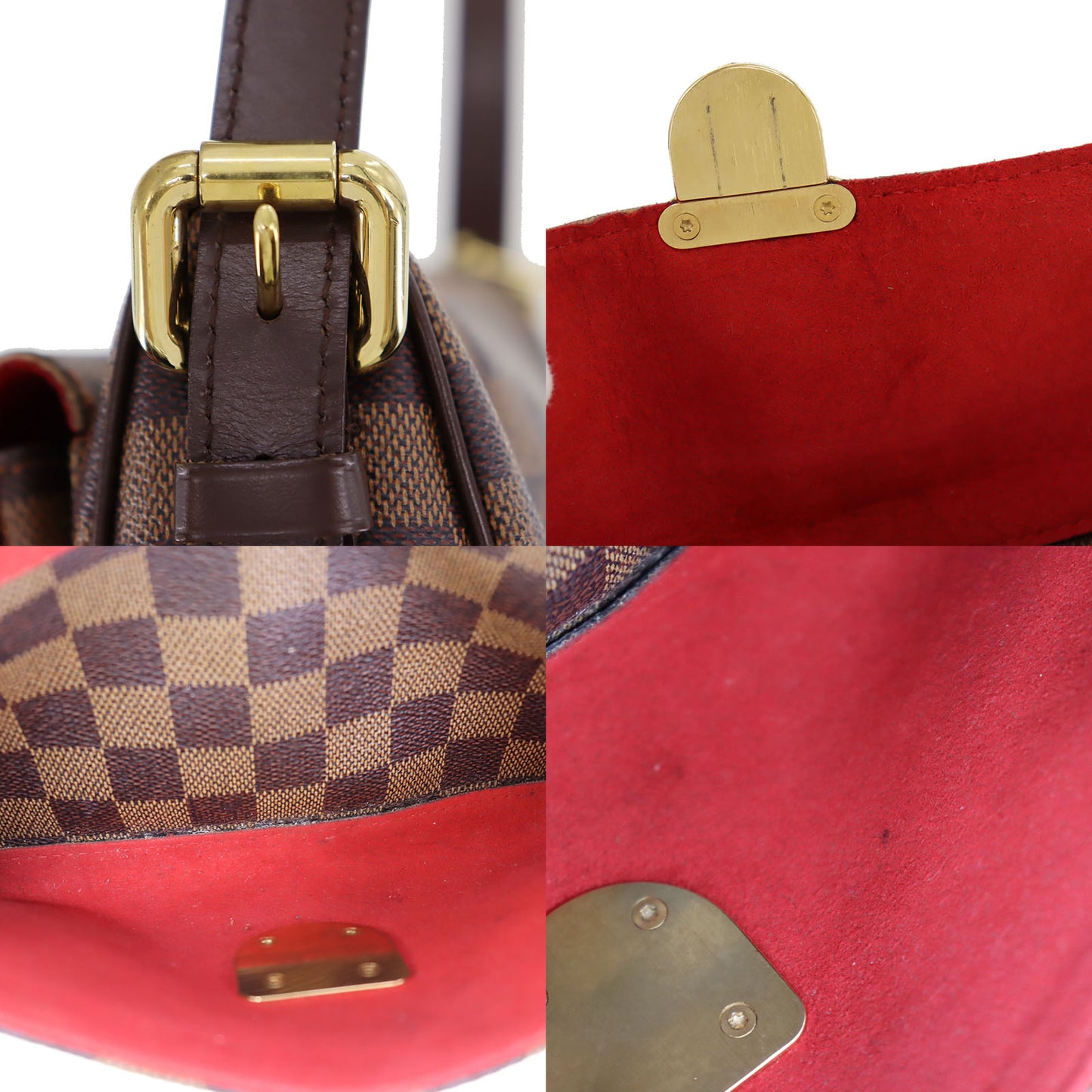 LOUIS VUITTON LV Ravello GM Shoulder Bag Damier Brown N60006 #AG882