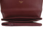 CARTIER Must de Cartier Wallet Leather Burgundy #ED556