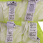 HERMES Logos Swim Pants Neon Yellow Nylon Size L #AG688