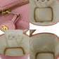 CHANEL CC Used Handbag Vanity Pink Caviar Skin Leather Vintage France #CS540