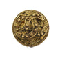CHANEL CC Logos Circle Round Earrings 94A Clip-On Gold #CL331