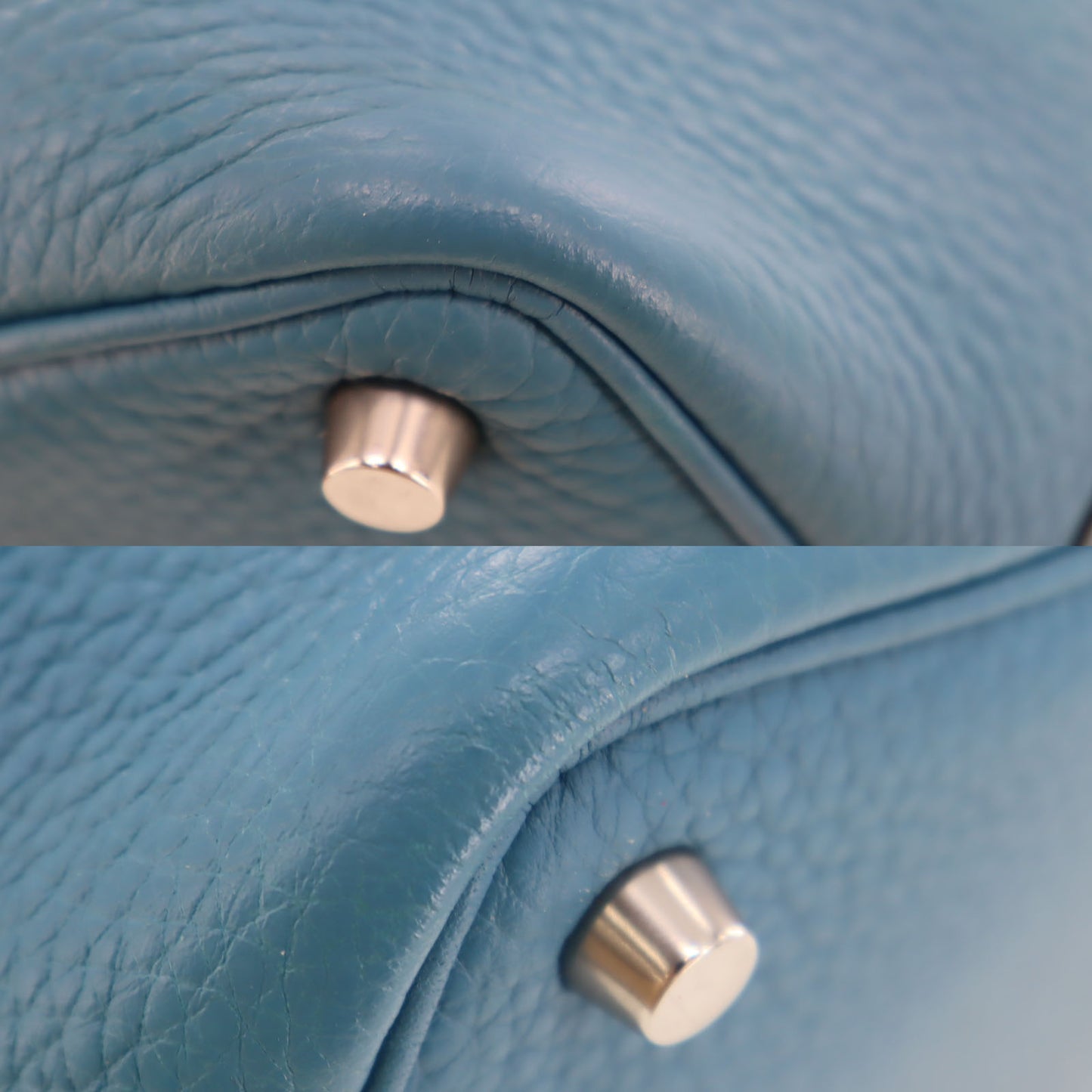 Hermes Picotin Lock PM Handbag Bule Taurillon Clemence #AH717