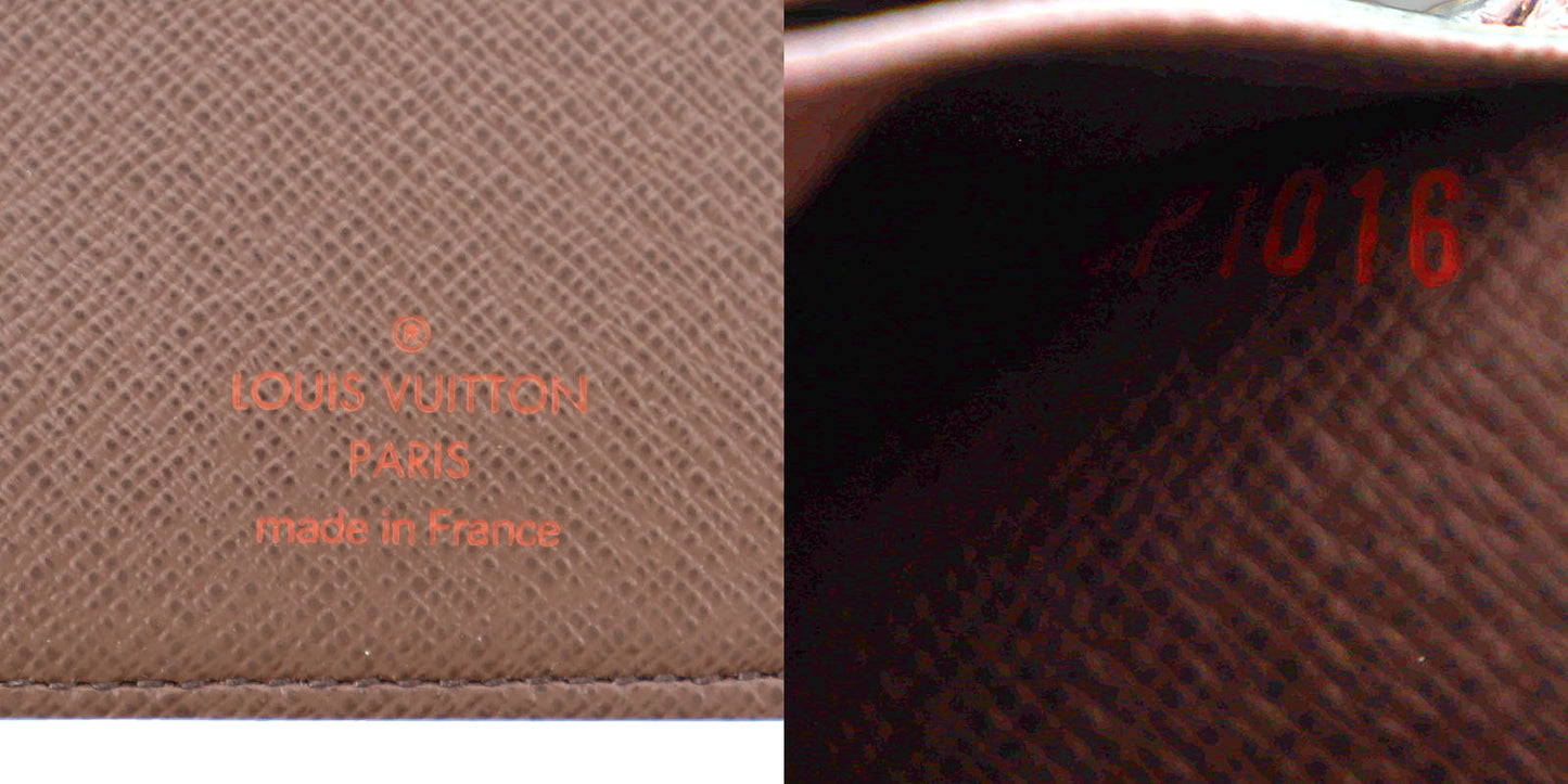 Louis Vuitton LV Damier Portfolio Braza Long Case N60017 #AG398
