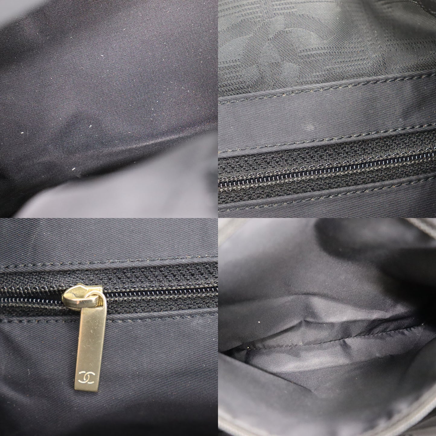 CHANEL New Travel Line Shoulder Tote Bag Nylon  #CK488