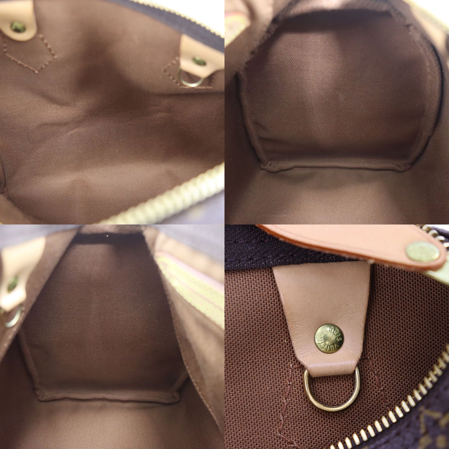 Louis Vuitton LV Speedy 25 Handbag Monogram Leather M41109 #BZ260