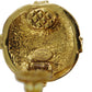 CHANEL CC Logos Circle Earrings 97 A Clip-On Gold #CJ349