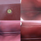 Cartier Must Line Logos Clutch Bag Bordeaux Leather #AH227