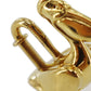 HERMES Cadena Padlock Used Pelican Motif Gold-Plated Vintage #CY160