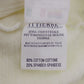 FENDI Used Logos Top White Cotton Spandex Size 24 #AG825