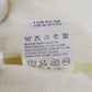 FENDI Used Logos Top White Cotton Spandex Size 24 #AG825