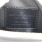 LOUIS VUITTON LV Danube Shoulder Bag Black Leather M53975 #CK545