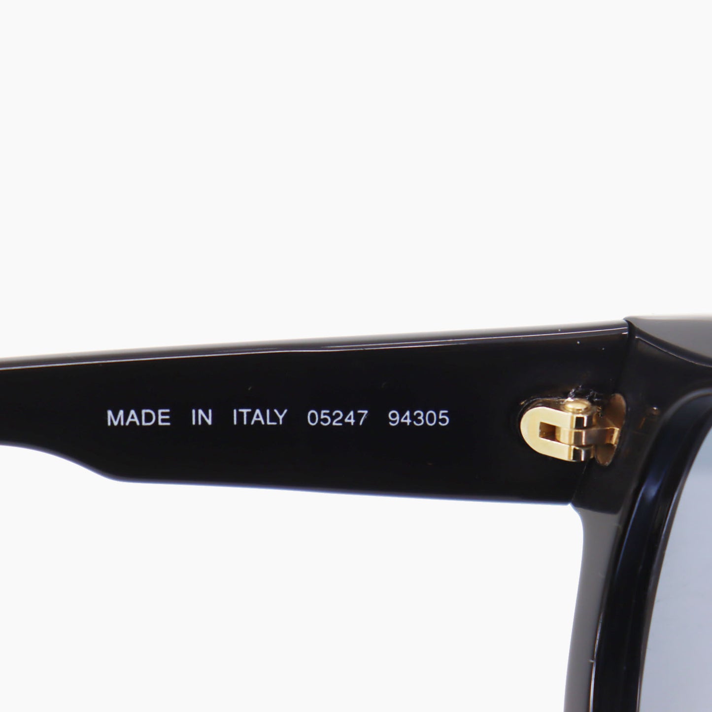 CHANEL Logos Sunglasses Black Eye Wear #CS734