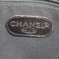 CHANEL Logos Shoulder Bag Black Caviar Skin Leather #CJ841
