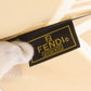 FENDI Zucca Used Folding Umbrella Gold Nylon Vintage #DA834