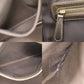 Christian Dior Panarea Kanage Tote Bag Dark Brown Coated Canvas #CR23