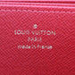 LOUIS VUITTON LV Sticker Zippy Wallet Monogram M62149 #AH594