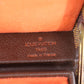 LOUIS VUITTON LV Jewelry Box Used Handbag Damier Vintage #CY392