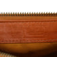 MCM 2Way Mini Boston Handbag Pouch Brown PVC #CP64