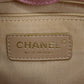CHANEL Matelasse Tote Handbag Pink Caviar Skin Leather #CG726