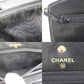 CHANEL Shoulder Bag Wallet Caviar Skin Leather #CH394