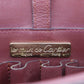 Cartier Must Line Crossbody Shoulder Bag Bordeaux Leather #AH78