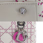 Christian Dior Lady Dior HandBag Shoulder Bag Pink Off White #AH701