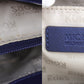 MICHAEL KORS Tote Shoulder Bag Navy Leather #BO485