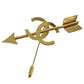 CHANEL Pin Brooch Gold Plated 93 P #BR628