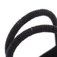 GIVENCHY Handbag Black Glitter Polyester Nylon Beads #AH313
