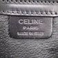 CELINE Macadam Pattern Handbag Black Brown PVC Leather #AH215