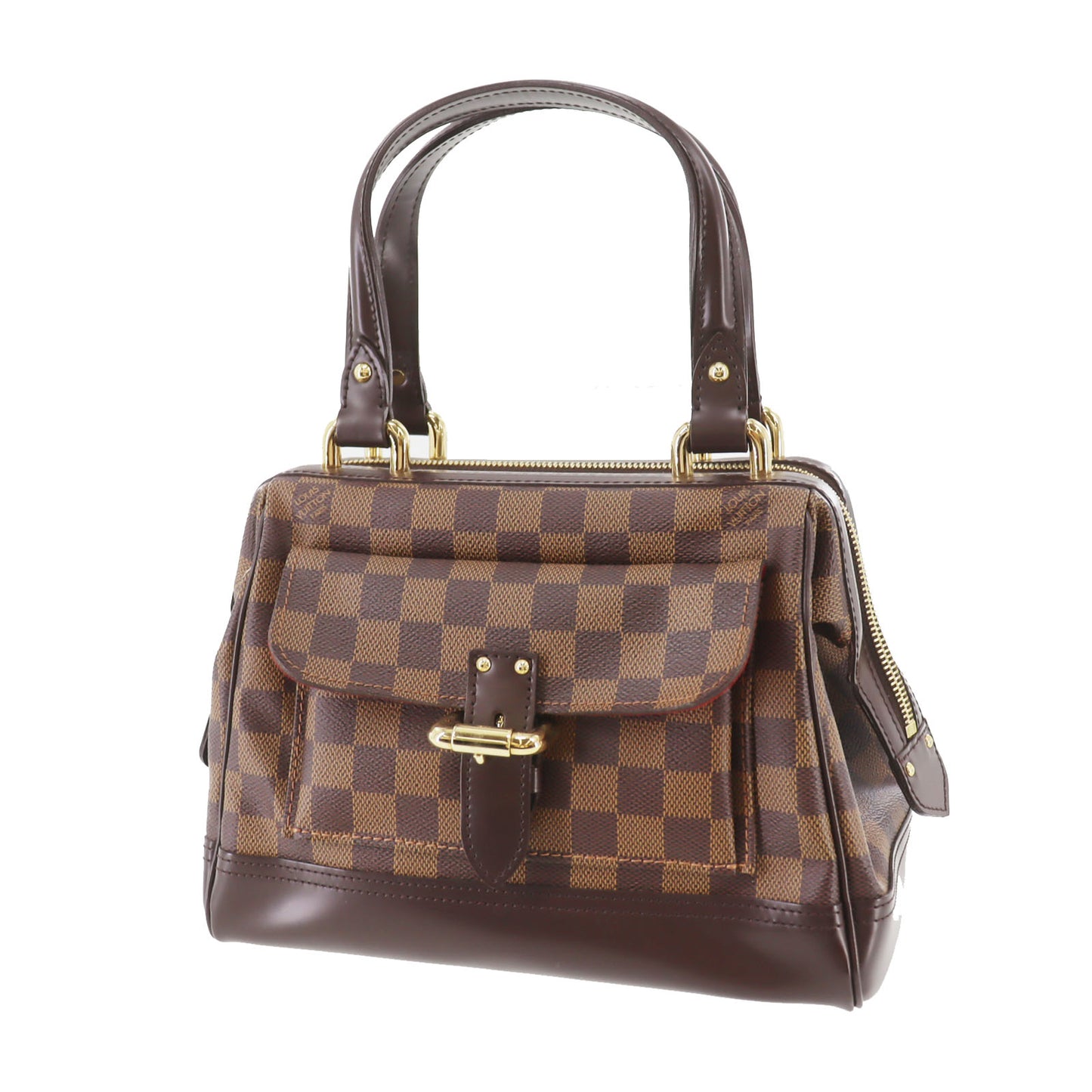 LOUIS VUITTON LV Knightsbridge Used Handbag Damier N51201 Vintage #BQ428