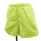 HERMES Logos Swim Pants Neon Yellow Nylon Size L #AG688