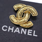 CHANEL CC Logos Matelasse Pin Brooch Gold Plated 1152 #AG307