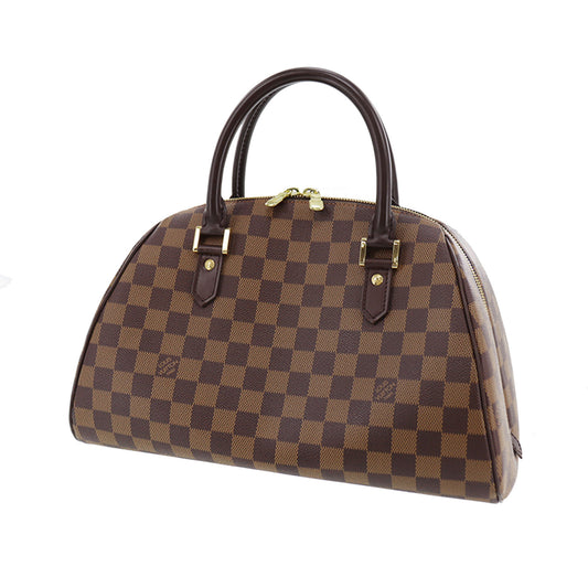 LOUIS VUITTON LV Ribera MM Handbag Damier Brown N41434 #AH687