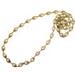 GIVENCHY G Logos Gold Necklace Gold-Plated Accessories #BO689