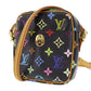 LOUIS VUITTON LV Rift Shoulder Bag Monogram Multi Black M40056 #AG981