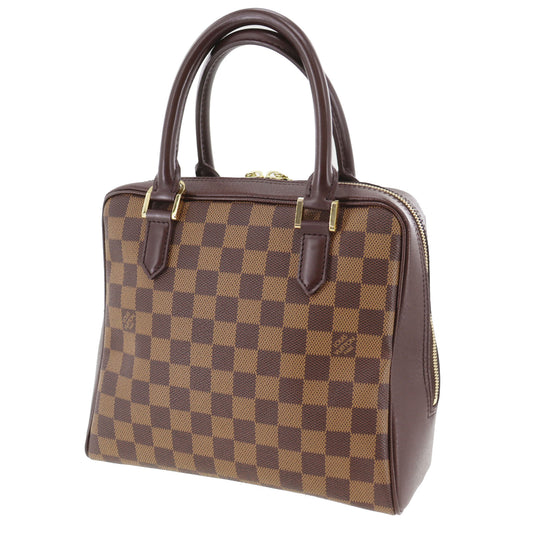 LOUIS VUITTON LV Brera Used Handbag Damier Brown N51150 Vintage #BT491