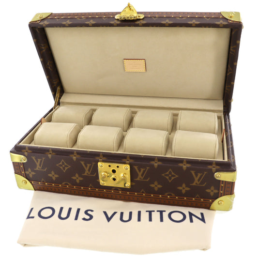 Louis Vuitton LV Coffret 8 Montres Watch Case Box Monogram M47641 #BJ772