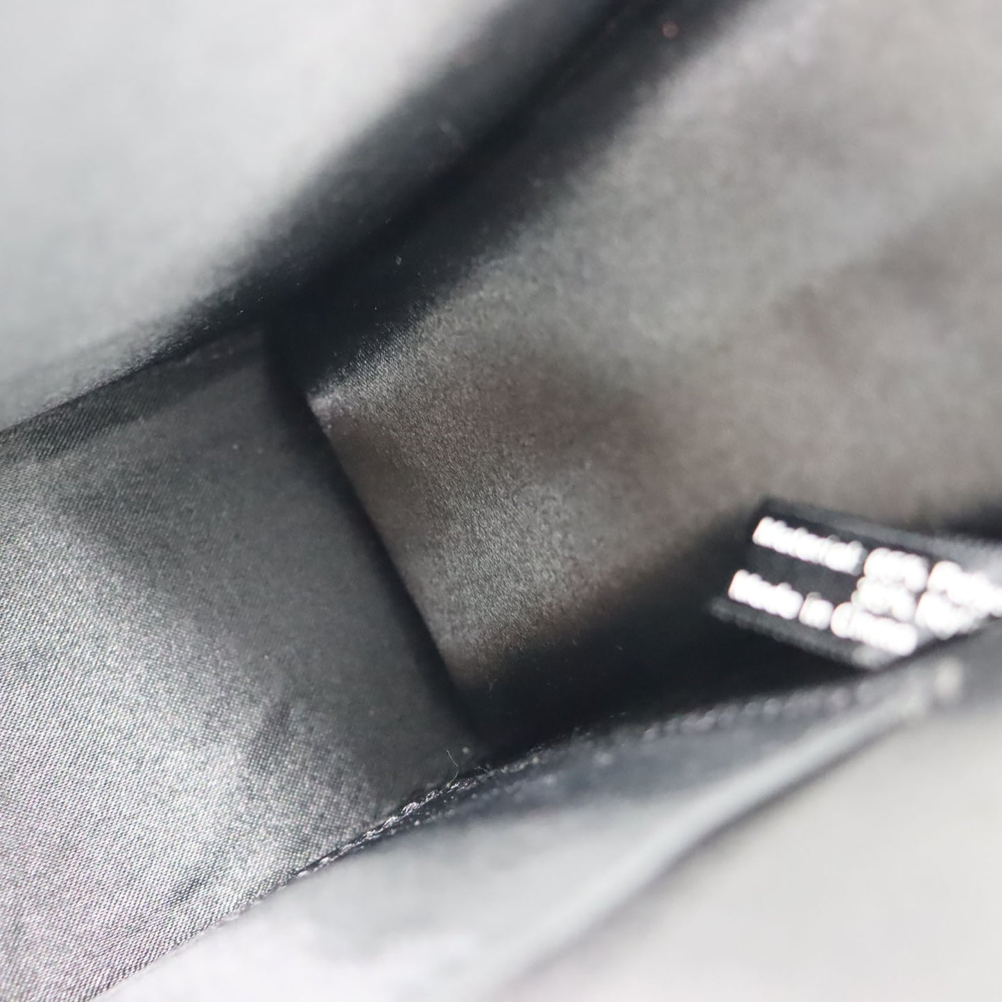 GIVENCHY Handbag Black Glitter Polyester Nylon Beads #AH313
