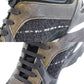 CHANEL Sneakers Tweed Black Suede Leather 40 1/2 #AH563