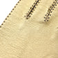CHANEL CoCo Winter Gloves Women Gold Leather Size 7 #AH550