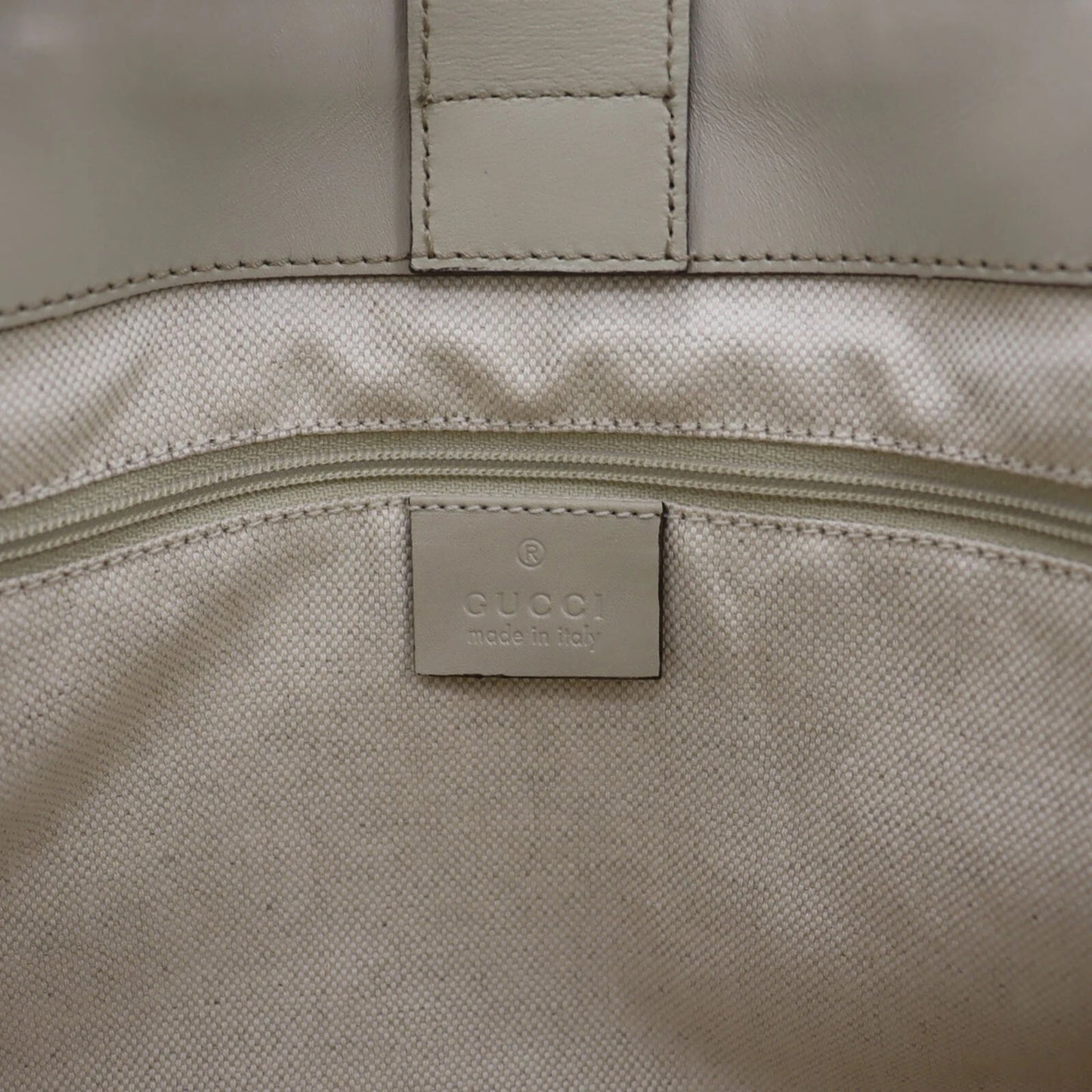 GUCCI Original GG Canvas Tote Handbag Brown #BR368