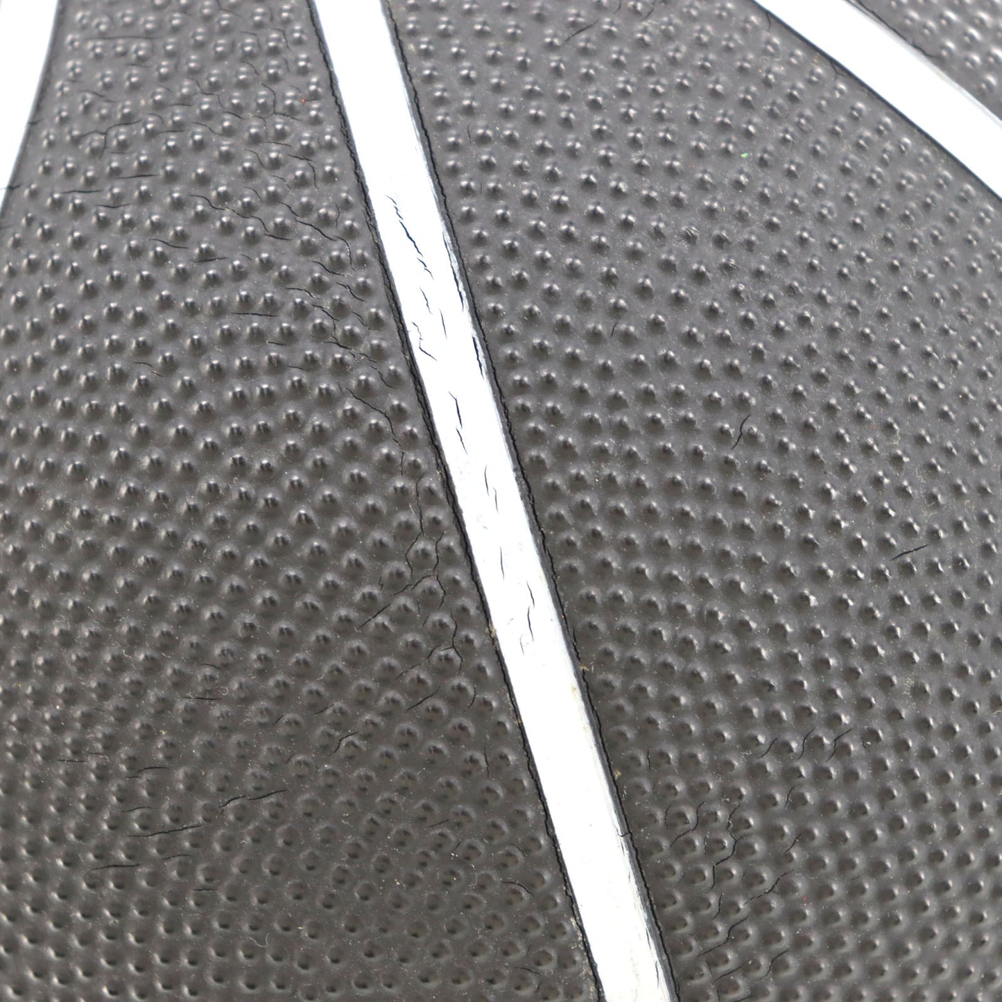 CHANEL Basketball Size 7 22cm Black Gray Vintage #BR728